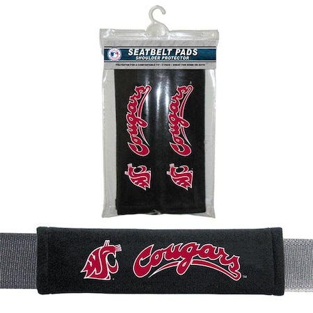 Fremont Die Consumer Products Inc Fremont Die 2324556771 Washington State Cougars Seat Belt Pads 2324556771